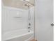 This bathroom offers a shower with tub at 11934 Wild Chamomile St, Las Vegas, NV 89183