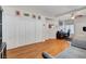 Spacious bedroom with an exercise space and large closet at 1432 Castle Crest Dr, Las Vegas, NV 89117