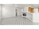 Bright living room with fireplace, tile flooring and ceiling fan at 1540 Singing Bird Ln, North Las Vegas, NV 89031