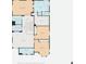 Second floor plan featuring a primary suite, bedrooms, a loft and bathrooms at 232 Delighted Ave, North Las Vegas, NV 89031