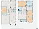Detailed floor plan showcasing the layout of the home, including bedroom, bathroom, kitchen, and living areas at 232 Delighted Ave, North Las Vegas, NV 89031
