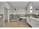 This bathroom features a separate shower and tub, and double sinks at 2621 Spalding Dr, Las Vegas, NV 89134