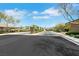 View of the community entrance featuring lush landscaping at 3005 Merlesco Ave, Henderson, NV 89044
