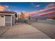 Generous backyard space with a covered area, offering possibilities for customization and enjoyment at 3531 W Arby Ave, Las Vegas, NV 89118