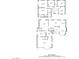 Detailed floor plan showcasing layout of bedrooms, bathrooms, kitchen, and living spaces at 3531 W Arby Ave, Las Vegas, NV 89118