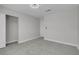 Bedroom with neutral carpet and closet at 3604 N Campbell Rd, Las Vegas, NV 89129