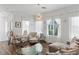 Bright living room with large windows, plush seating, and elegant decor at 3729 Canis Minor Ln # 10206, Henderson, NV 89052