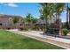 Community park with benches and lush green lawns, ideal for leisurely strolls at 3729 Canis Minor Ln # 10206, Henderson, NV 89052