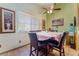 Dining room featuring natural light and decor at 4565 Halbert Ave, Las Vegas, NV 89110