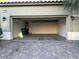 Spacious two-car garage with an open door, providing ample parking and storage space at 4633 Fragrant St, North Las Vegas, NV 89031