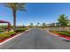 Street view showcasing the well-maintained landscaping, palm trees, and neatly arranged homes in Craig Ranch at 4633 Fragrant St, North Las Vegas, NV 89031