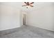 Simple bedroom with neutral walls and carpet, offering a blank canvas for personalization at 5017 Kaibab Forest Ave, Las Vegas, NV 89141