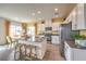 Bright kitchen with granite countertops and stainless steel appliances at 505 Red Lovebird Ave # Lot 1229, Henderson, NV 89011