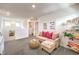 Comfortable living room featuring a sofa and an open area perfect for relaxing or entertaining at 505 Red Lovebird Ave # Lot 1229, Henderson, NV 89011