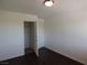 Bedroom featuring wood-look flooring and a closet at 6604 Octave Ave, Las Vegas, NV 89139