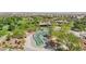A park aerial showcases playground, green space, and natural landscaping creating a serene outdoor environment at 716 Cadence View Way, Henderson, NV 89011