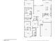 Detailed floor plan showcasing the layout of the home's rooms and dimensions at 716 Cadence View Way, Henderson, NV 89011