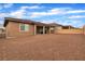 Spacious backyard featuring a covered patio for outdoor entertaining at 741 Monroe Hill Pl, Henderson, NV 89011
