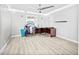 Bedroom with hardwood floors, natural light and desk area at 7545 Constantinople Ave, Las Vegas, NV 89129