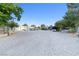 Spacious parking area with ample room for multiple vehicles, trailers, and equipment, perfect for commercial or residential use at 7545 Constantinople Ave, Las Vegas, NV 89129