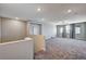 Bonus room with neutral carpet, recessed lighting, and multiple windows at 7572 Mount Spokane Ct, Las Vegas, NV 89113