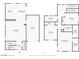 A clear and detailed floor plan showcasing the layout of the home's kitchen, bedrooms, bathrooms, and living spaces at 765 Jewel Tower St, Las Vegas, NV 89178