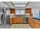 Well-maintained kitchen with stainless steel appliances and granite countertops at 8437 Apple Hill Ct, Las Vegas, NV 89128