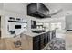 Spacious kitchen features a large center island and open floor plan at 8713 Castle Ridge Ave, Las Vegas, NV 89129