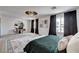 Main bedroom with many windows, lots of light, with modern fixtures at 8713 Castle Ridge Ave, Las Vegas, NV 89129