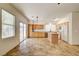 Kitchen featuring a center island, stainless steel appliances, and ample cabinet space at 9452 Plover Falls Ave, Las Vegas, NV 89149