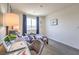 Bright bedroom featuring natural light, shark decor and a stylish desk space for studying or working at 10400 Luna Mezzo St Ave # Lot 193, Las Vegas, NV 89141