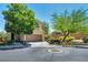 Charming two-story home with a well-maintained front yard and attached two car garage at 10692 Tulip Valley Rd, Las Vegas, NV 89179