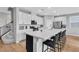 Spacious kitchen featuring a large island, stainless steel appliances, and an open layout for entertaining at 10836 Montana Blanca Ave, Las Vegas, NV 89166