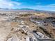 An aerial shot of the community with mountains in the distance at 1261 S Comstock St, Pahrump, NV 89048