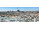 Panoramic city view featuring the Stratosphere Tower and the Las Vegas skyline at 200 Hoover Ave # 1905, Las Vegas, NV 89101