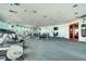 Well-lit gym with various exercise machines, punching bag, and mirrored wall at 200 Hoover Ave # 1905, Las Vegas, NV 89101