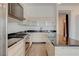 Contemporary kitchen features sleek cabinets, stainless steel appliances, and granite countertops at 200 Hoover Ave # 1905, Las Vegas, NV 89101