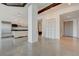 Bright open concept living space featuring polished concrete floors and modern fixtures at 200 Hoover Ave # 1905, Las Vegas, NV 89101