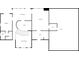 Upper floor plan featuring multiple bedrooms with attached baths, an open layout, and an attic access point at 21 Sawgrass Ct, Las Vegas, NV 89113