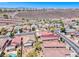 Overhead view of a residential neighborhood, showcasing the home's location at 2501 Celestial Light Dr, Henderson, NV 89044