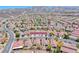 Overhead view of multiple homes with desert landscaping at 2501 Celestial Light Dr, Nevada at 2501 Celestial Light Dr, Henderson, NV 89044