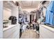 Walk-in closet featuring built-in shelves and rods for ample storage and organization at 2501 Celestial Light Dr, Henderson, NV 89044