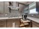Stylish kitchen featuring a cooktop and a pull out drawer for extra counter space at 2501 Celestial Light Dr, Henderson, NV 89044