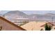 Distant view of the beautiful Nevada mountains, seen from the desert community at 2501 Celestial Light Dr, Henderson, NV 89044
