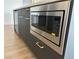 Built-in stainless steel microwave at 2561 Red Rock Dr, Pahrump, NV 89048