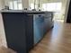 View of Kitchen Island with stainless steel dishwasher at 2561 Red Rock Dr, Pahrump, NV 89048