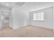Spacious bedroom with neutral carpet and lots of natural light at 2846 Cerulean Stars Ln # 1, Las Vegas, NV 89183
