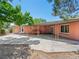 Backyard with hot tub and outdoor patio at 3212 Silver Saddle St, Las Vegas, NV 89169