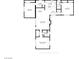 Detailed floorplan showing layout of bedrooms, bathrooms, living spaces, and kitchen at 3212 Silver Saddle St, Las Vegas, NV 89169