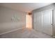 Spacious bedroom with double-door closet and neutral decor, providing a serene atmosphere at 3213 Molinos Dr, Las Vegas, NV 89141